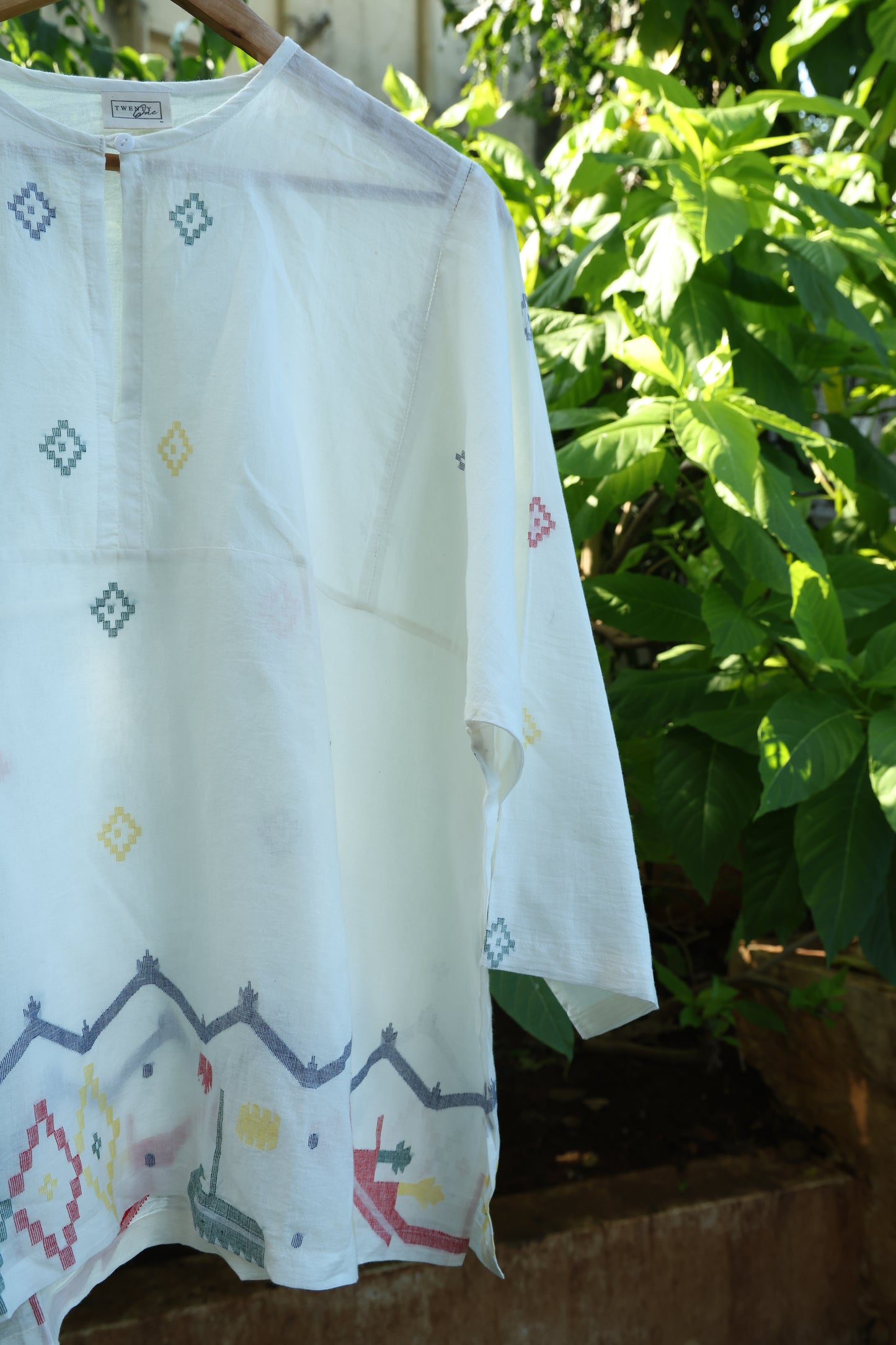Jamdani Chemise