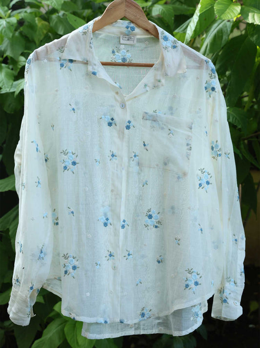 Ditsy Bushirt