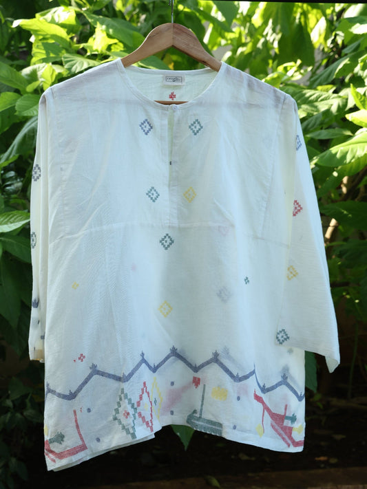 Jamdani Chemise