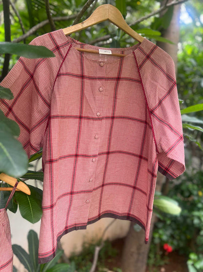 Wraglan Cut Top