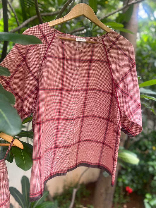 Wraglan Cut Top