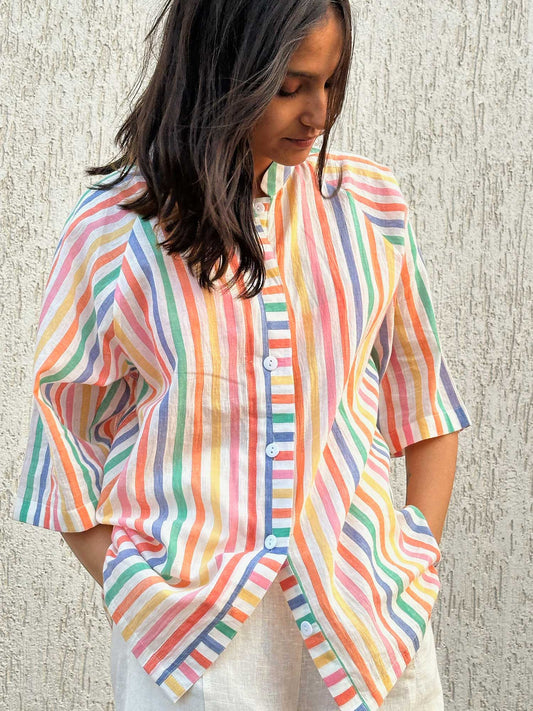 Wraglan Cut Box Shirt