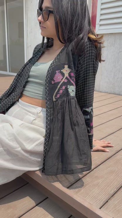 Indie Peplum Jacket